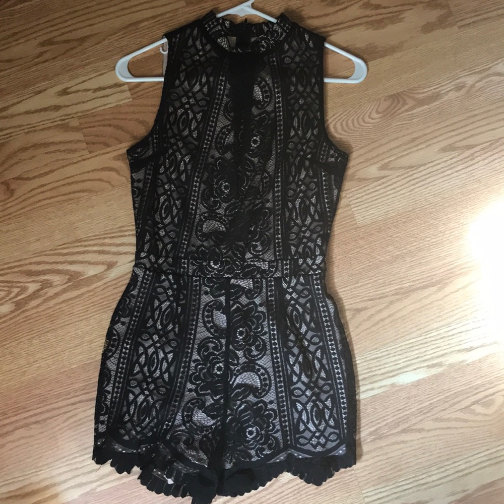 Lace romper